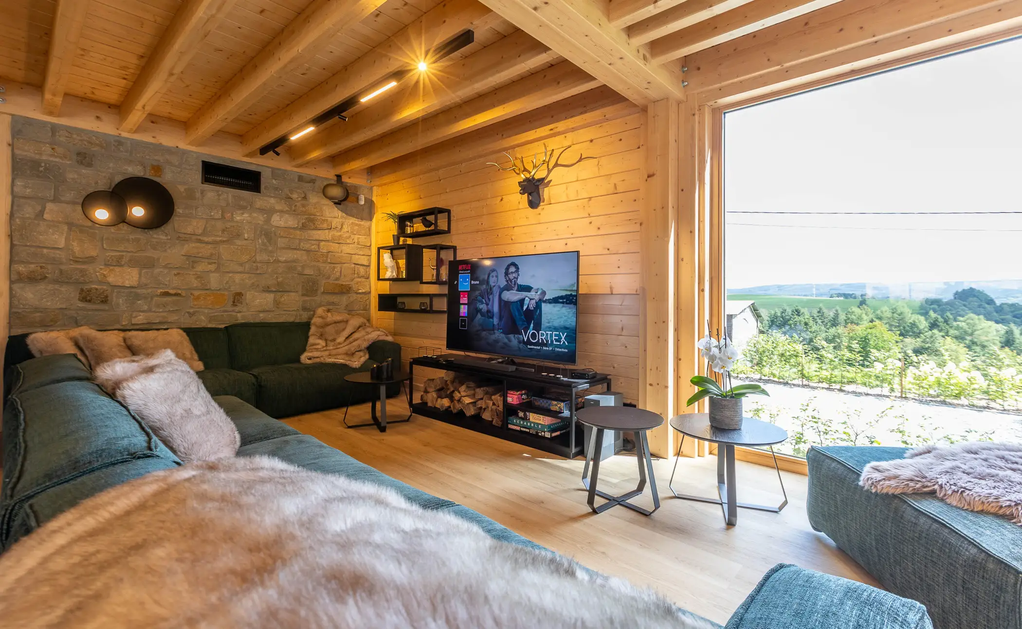 Cottage for 10 people in Tenneville Villa Wood